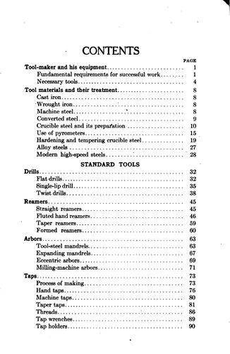 Tool making