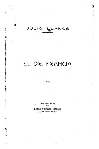 El Dr. Francia