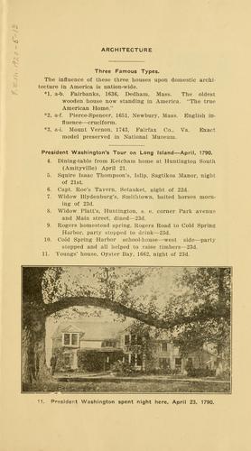 Long Island's domestic architecture
