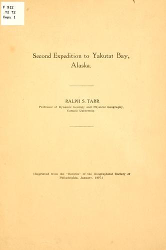 Second expedition to Yakutat Bay, Alaska