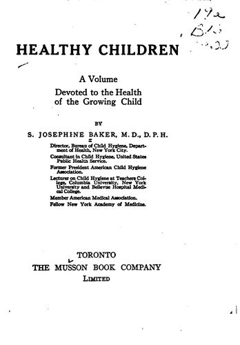 Healthy children