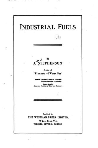 Industrial fuels