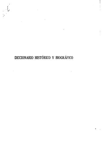 Diccionario histórico y biográfico de la República Argentina