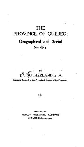 The province of Quebec