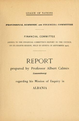 The economic and financial situation of Albania