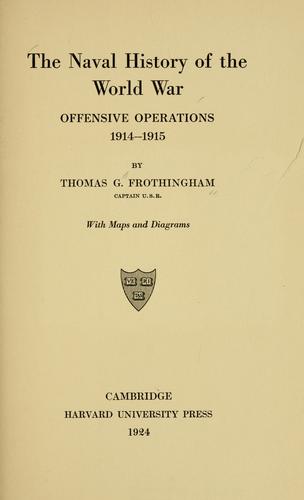 The naval history of the World War