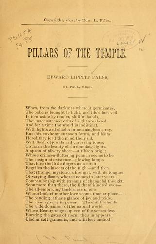 Pillars of the temple