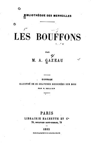 Les bouffons