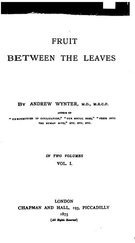 Fruit Between the Leaves