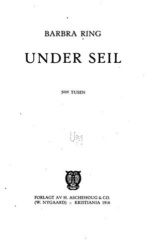 Under seil
