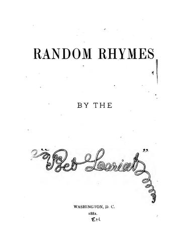 Random rhymes
