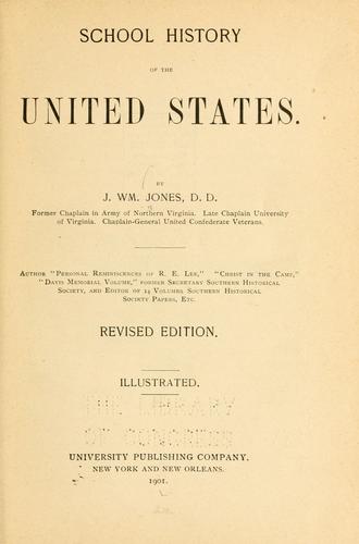 School history of the United States