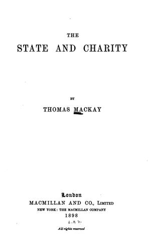 The state and charity