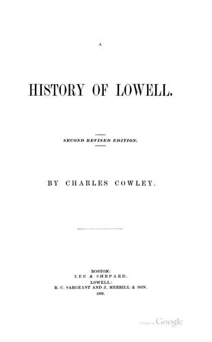 A history of Lowell