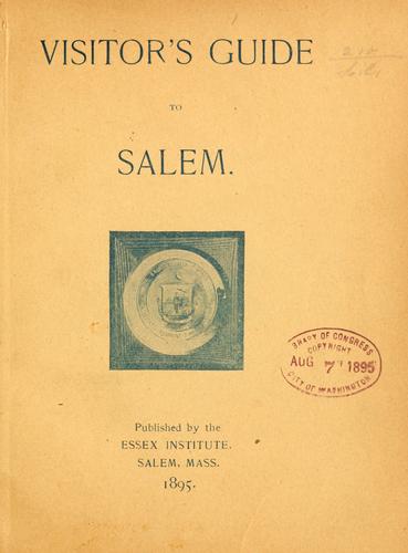 Visitor's guide to Salem