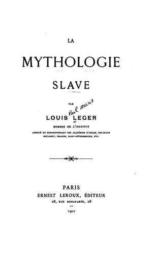 La mythologie slave