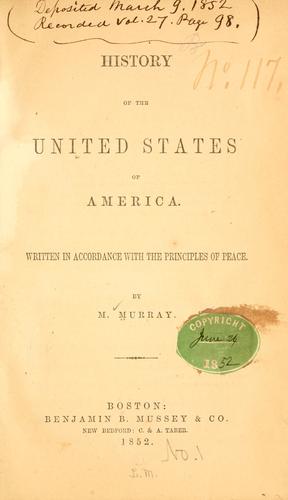 History of the United States of America