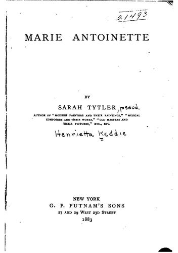 Marie Antoinette