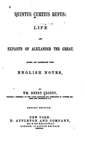 Quintus Curtius Rufus