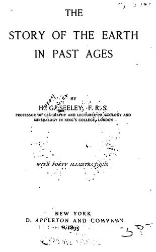The story of the earth in past ages