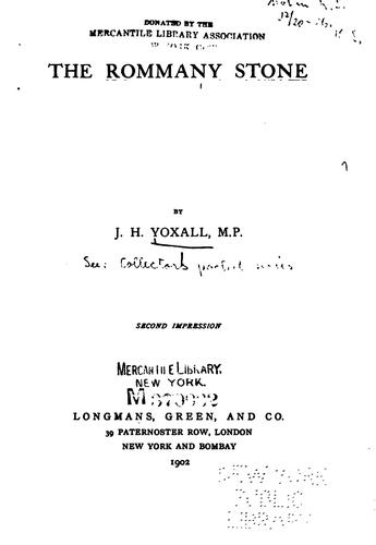 The Rommany stone