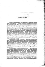 Compendio histórico del descubrimiento y colonizacoin[!] de la Nueva Granada en el siglo décimosexto