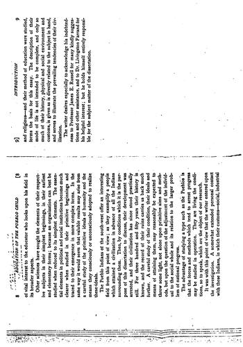 Education of the Pueblo child