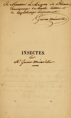 Voyage en Abyssinie exécuté pendant les années 1839, 1840, 1841, 1842, 1843