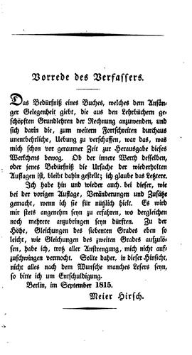 Sammlung von beispielen, formeln und aufgaben aus der buchstabenrechnung und algebra