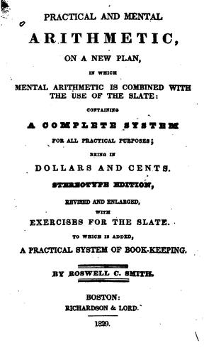 Practical and mental arithmetic on a new plan