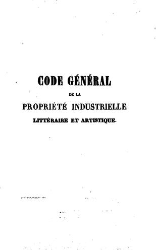 Code général de la propriété industrielle