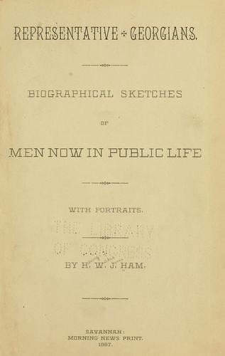 Representative Georgians
