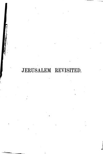 Jerusalem revisited
