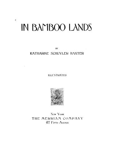 In bamboo lands [Japan]