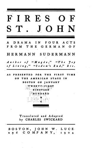 Fires of St. John