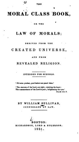 The moral class book