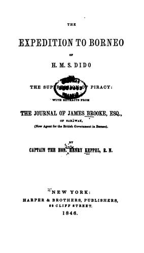 The expedition to Borneo of H.M.S. Dido for the suppression of piracy