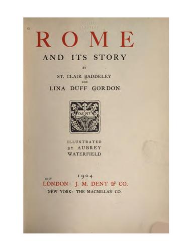 Rome and its story