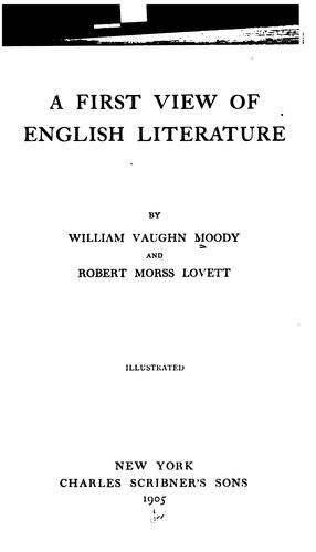 A first view of English literature