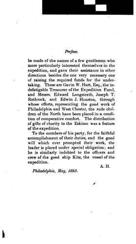 The Arctic problem and narrative of the Peary relief expedition of the Academy of natural sciences of Philadelphia