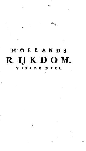 Hollands rijkdom
