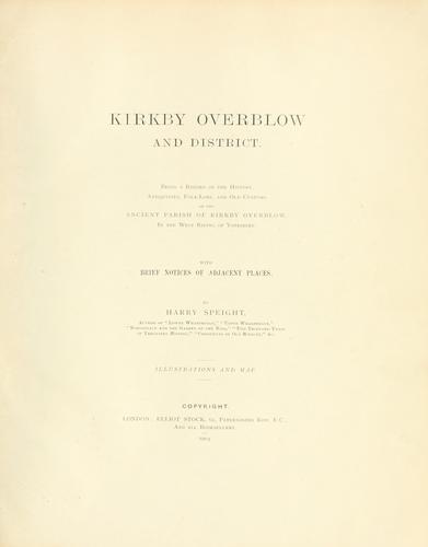 Kirkby Overblow and district
