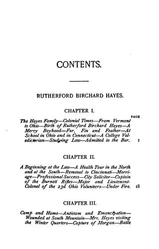 Rutherford Birchard Hayes, James Abram Garfield and Chester Alan Arthur