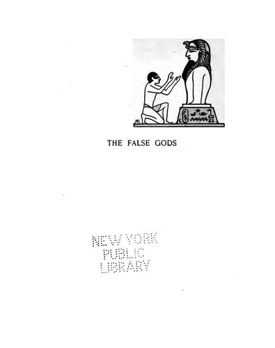 The false gods