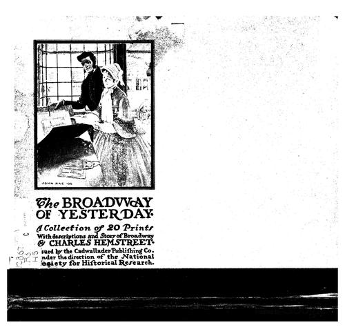 The Broadway of yesterday