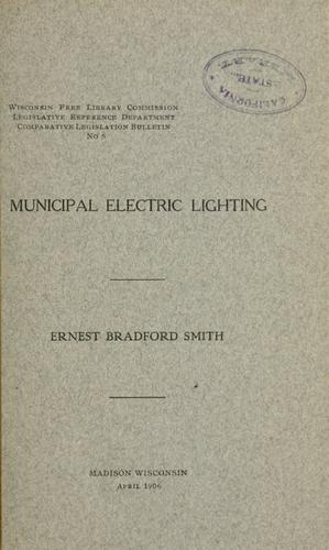 Municipal electric lighting