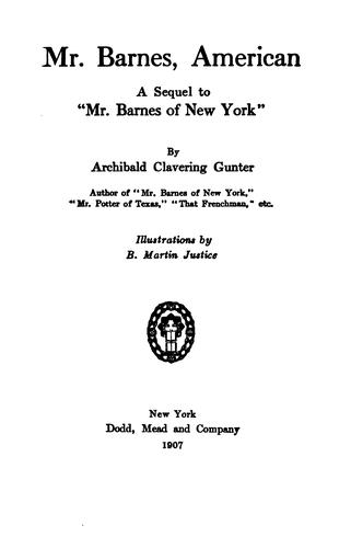 Mr. Barnes, American