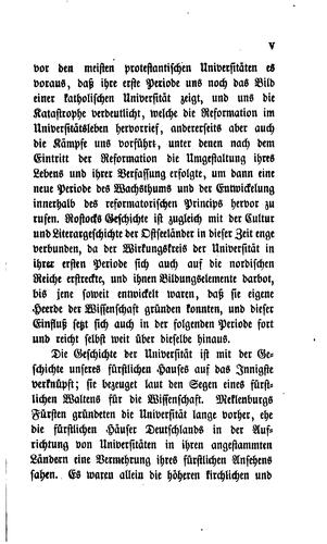 Die Universität Rostock im fünfzehnten und sechzehnten Jahrhundert