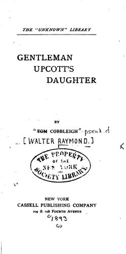 Gentleman Upcott's daughter