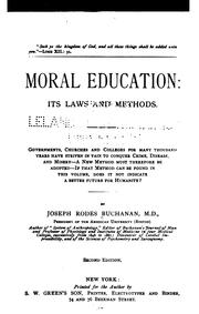 Moral education